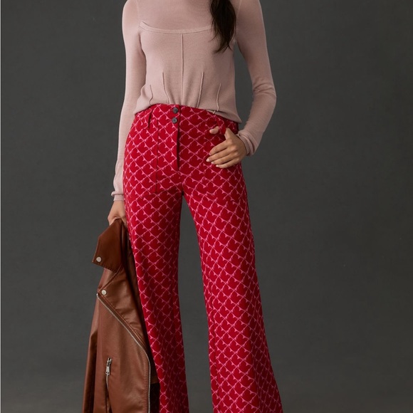 NWT Naomi wide leg pant by Anthropologie - Picture 8 of 8